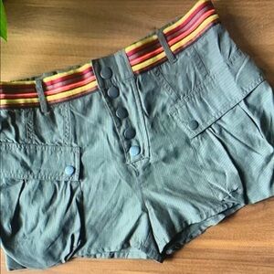 Stylish Gray Women's Athletic Shorts